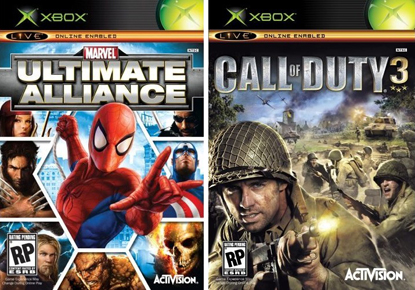Marvel — Ultimate Alliance and Call of Duty 3